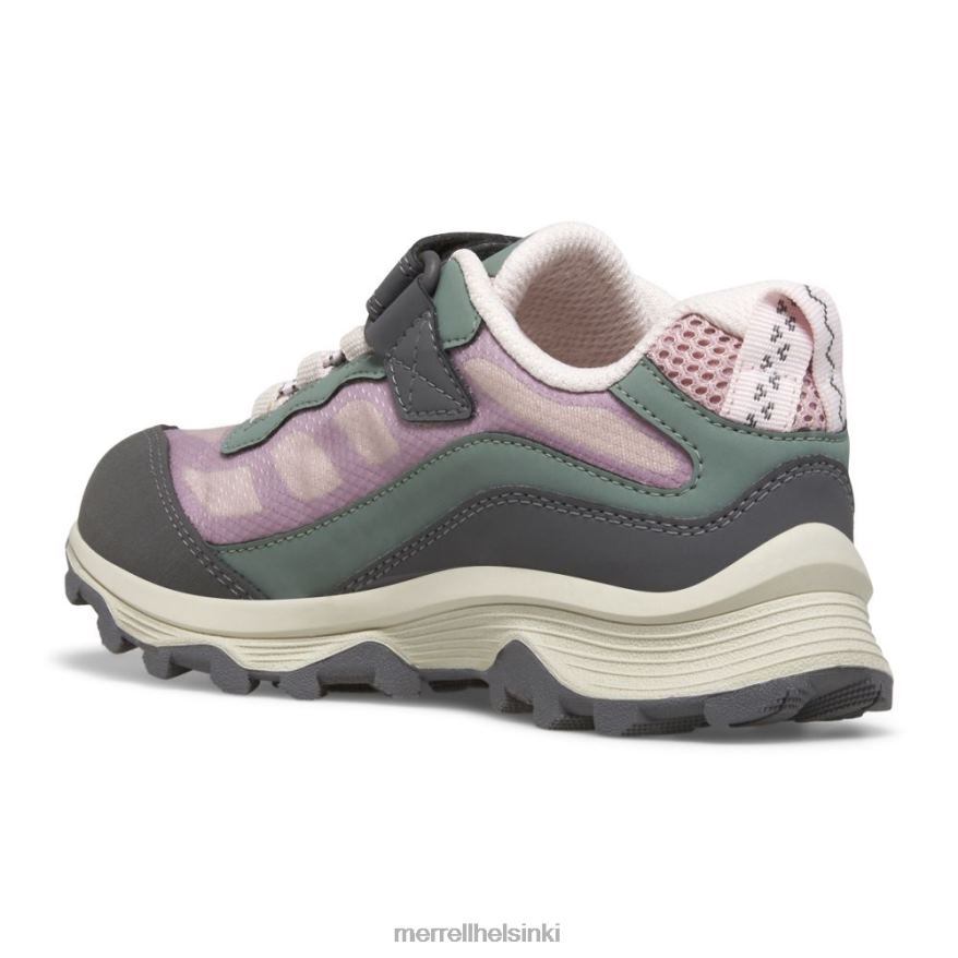 Moab nopeus alhainen ilmastointi vedenpitävä (mk167235) 20R001361 pölyinen pinkki/oliivi Merrell