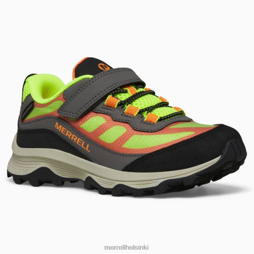 Moab nopeus alhainen ilmastointi vedenpitävä (mk266774) 20R001366 harmaa/hi viz/oranssi Merrell
