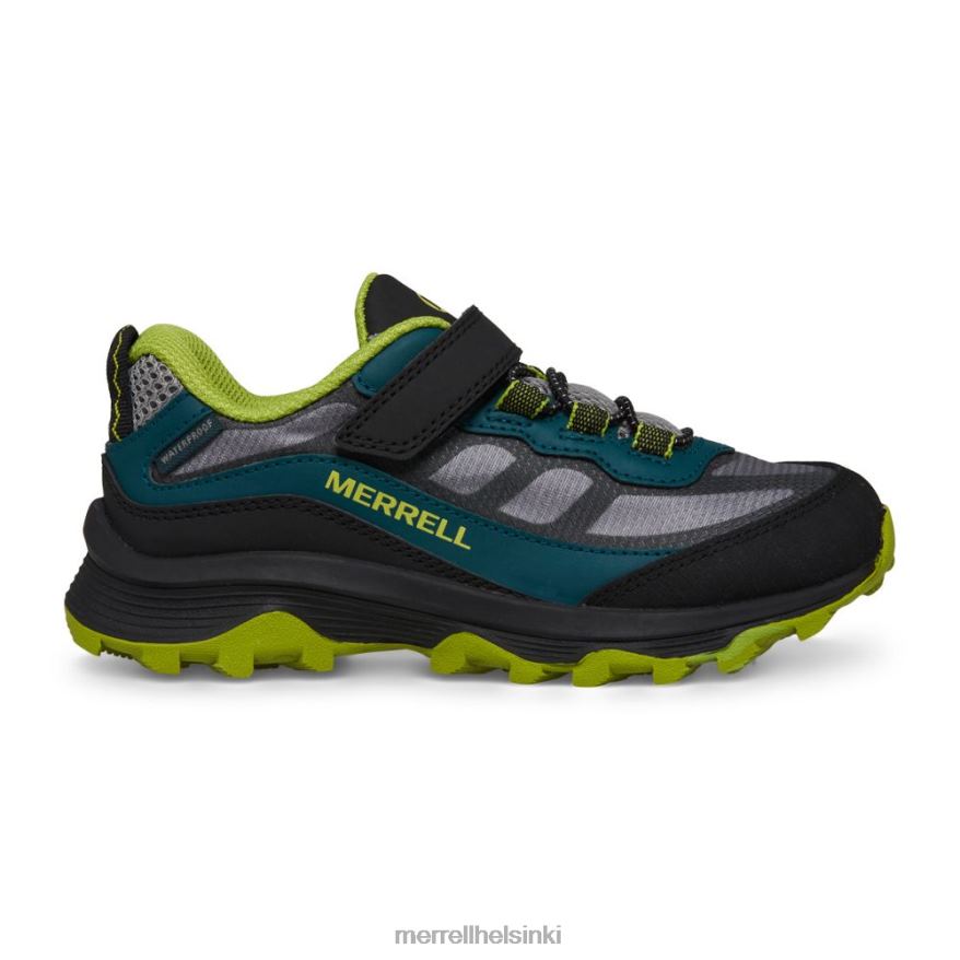 Moab nopeus alhainen ilmastointi vedenpitävä (mk267111) 20R001365 syvän vihreä/musta Merrell