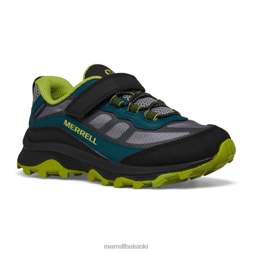 Moab nopeus alhainen ilmastointi vedenpitävä (mk267111) 20R001365 syvän vihreä/musta Merrell