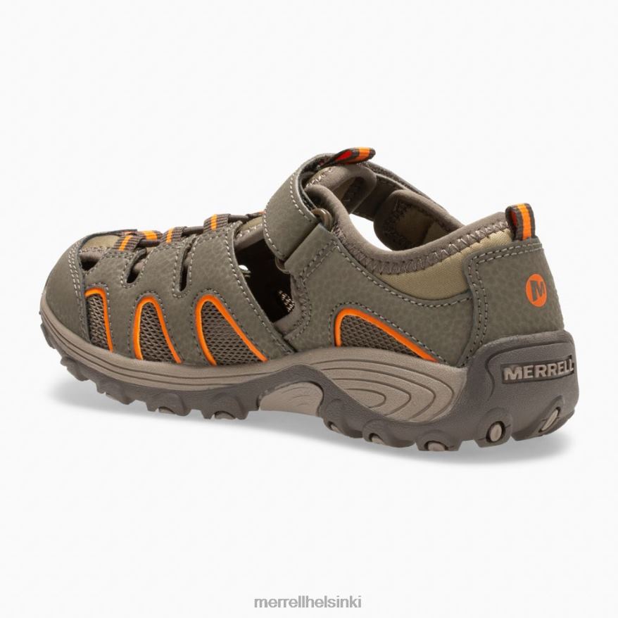 hydro h2o retkeilijäsandaali (mk261856k) 20R001411 aseen savu/oranssi Merrell