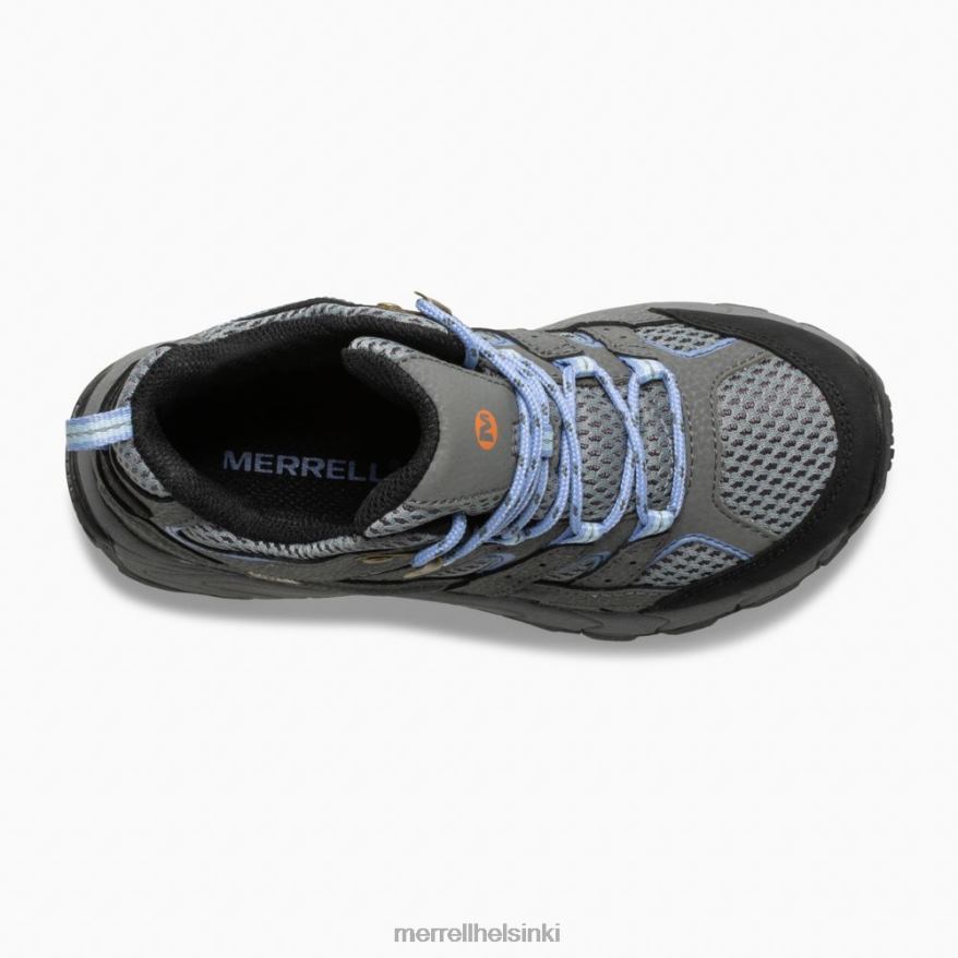 moab 2 mid -vedenpitävä saapas (mk162260) 20R00804 harmaa/periwinkle Merrell