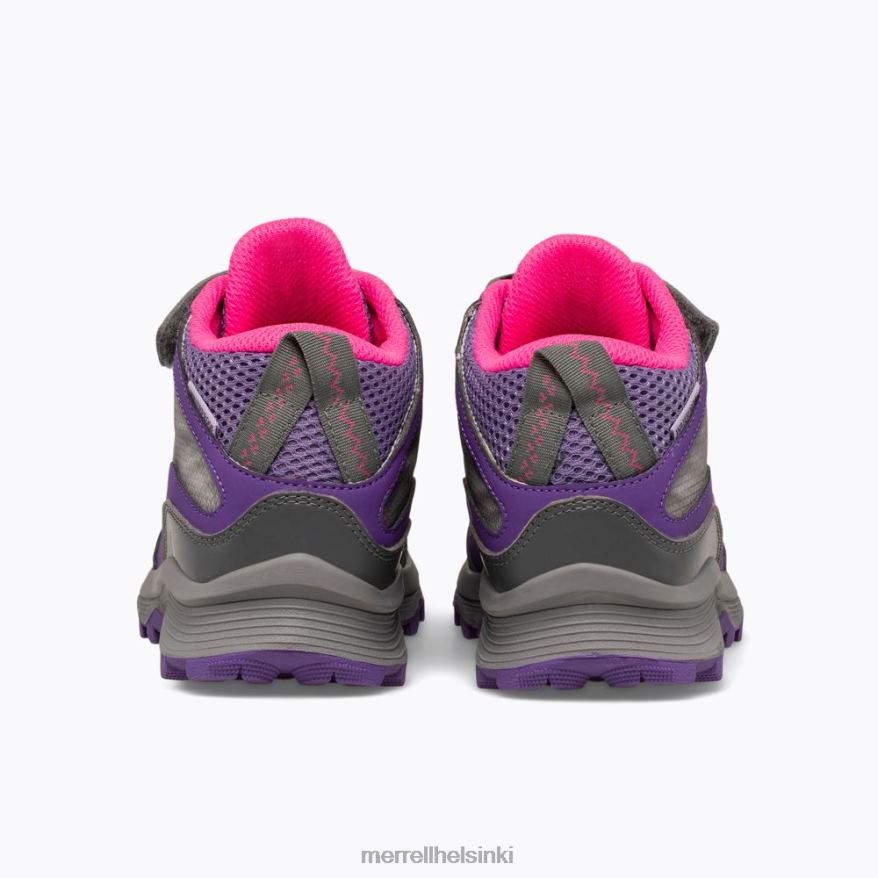 moab speed mid ilmastointi vedenpitävä (mk165209) 20R001387 harmaa/vaaleanpunainen/violetti Merrell