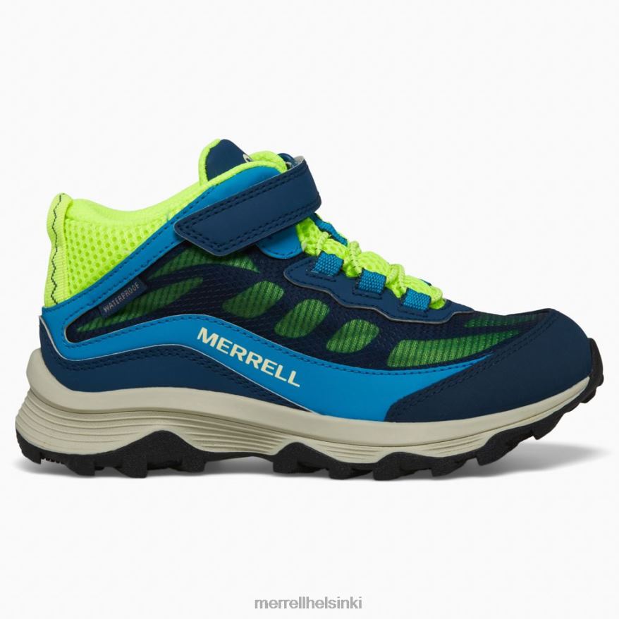 moab speed mid ilmastointi vedenpitävä (mk267121) 20R001384 laivasto/hei viz Merrell