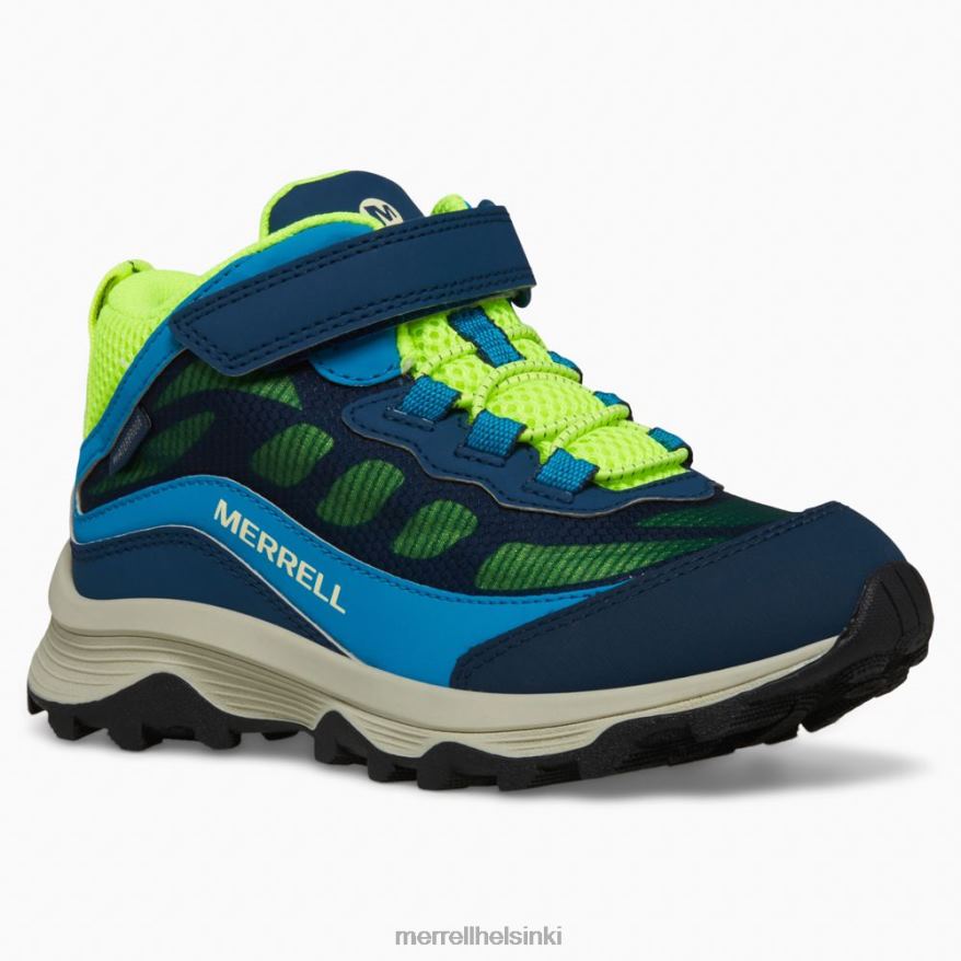 moab speed mid ilmastointi vedenpitävä (mk267121) 20R001384 laivasto/hei viz Merrell