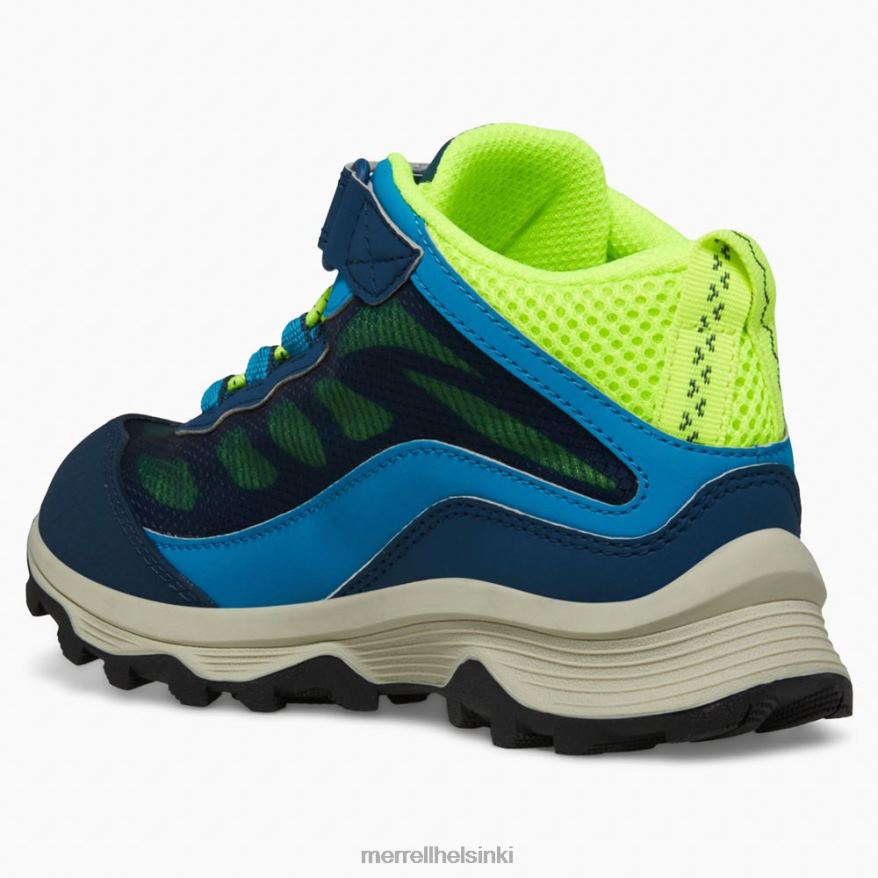 moab speed mid ilmastointi vedenpitävä (mk267121) 20R001384 laivasto/hei viz Merrell