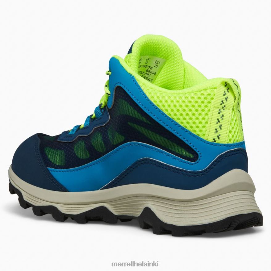 moab speed mid vedenpitävä (mk266776) 20R001380 laivasto/hei viz Merrell