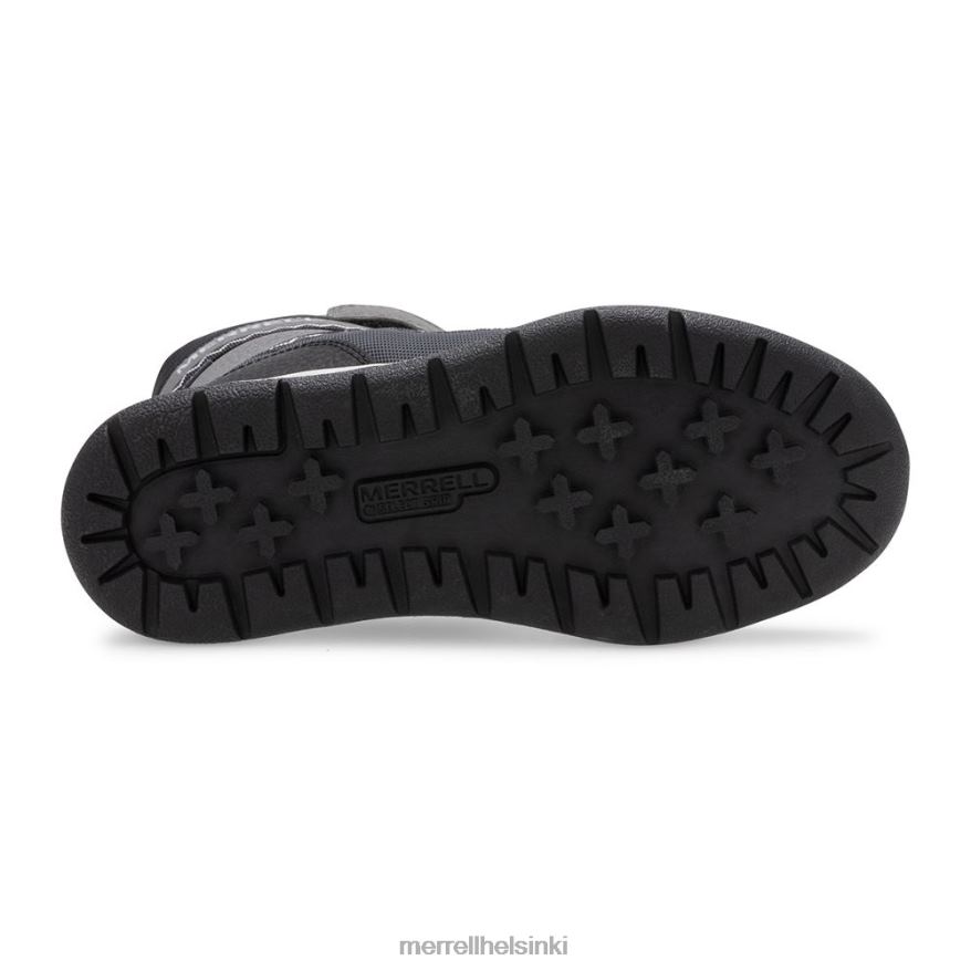 snow crush 2.0 vedenpitävät saappaat (mk263125k) 20R001507 musta/harmaa Merrell