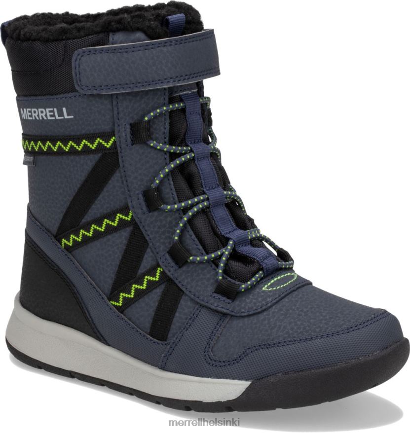 snow crush 2.0 vedenpitävät saappaat (mk263127k) 20R001508 laivasto/kalkki Merrell