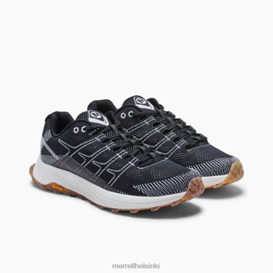 Moab flight eco dye leveä (j067011w) 20R00669 musta valkoinen Merrell
