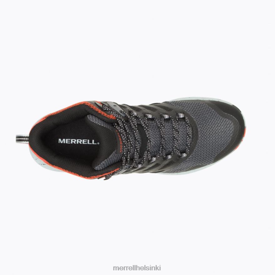 nova 3 mid gore-tex (j067615) 20R0042 musta/mandariini Merrell