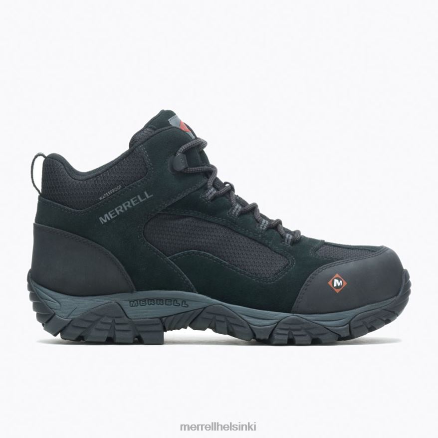 Moab onset mid vedenpitävä comp toe työsaappaat (j099509) 20R00433 musta Merrell