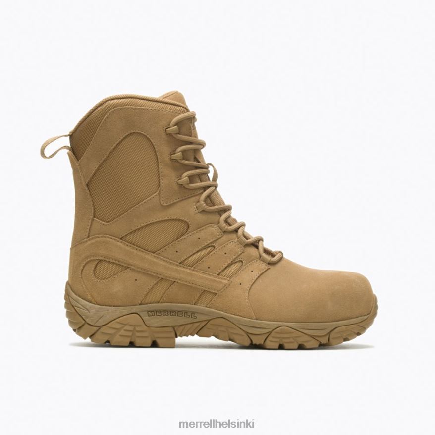 moab 2 8 tuuman vetoketjullinen varvassaappas (j099371) 20R00448 tumma kojootti Merrell