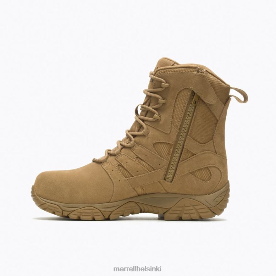 moab 2 8 tuuman vetoketjullinen varvassaappas (j099371) 20R00448 tumma kojootti Merrell
