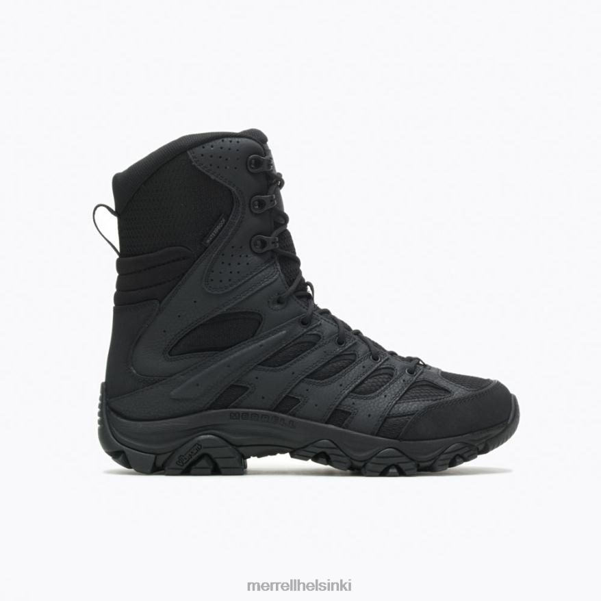 moab 3 8" taktinen vetoketjullinen vedenpitävä saapas (j003907) 20R00630 musta Merrell