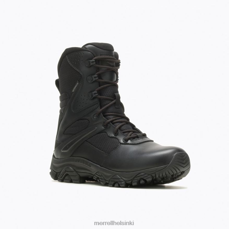 moab 3 8 tuuman taktinen vetoketju, vedenpitävä saapas, leveä (j003913w) 20R00769 musta Merrell