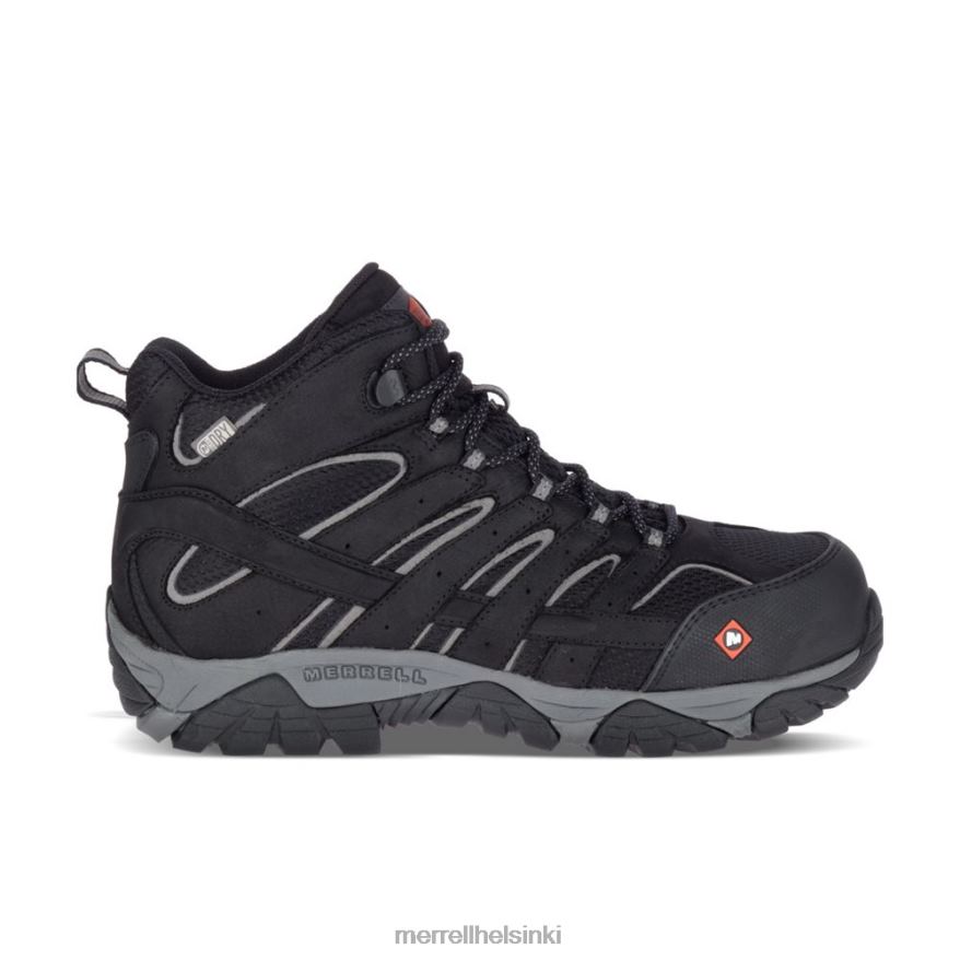 moab vertex mid vedenpitävä comp toe työsaapas leveä (j05241w) 20R00619 musta Merrell