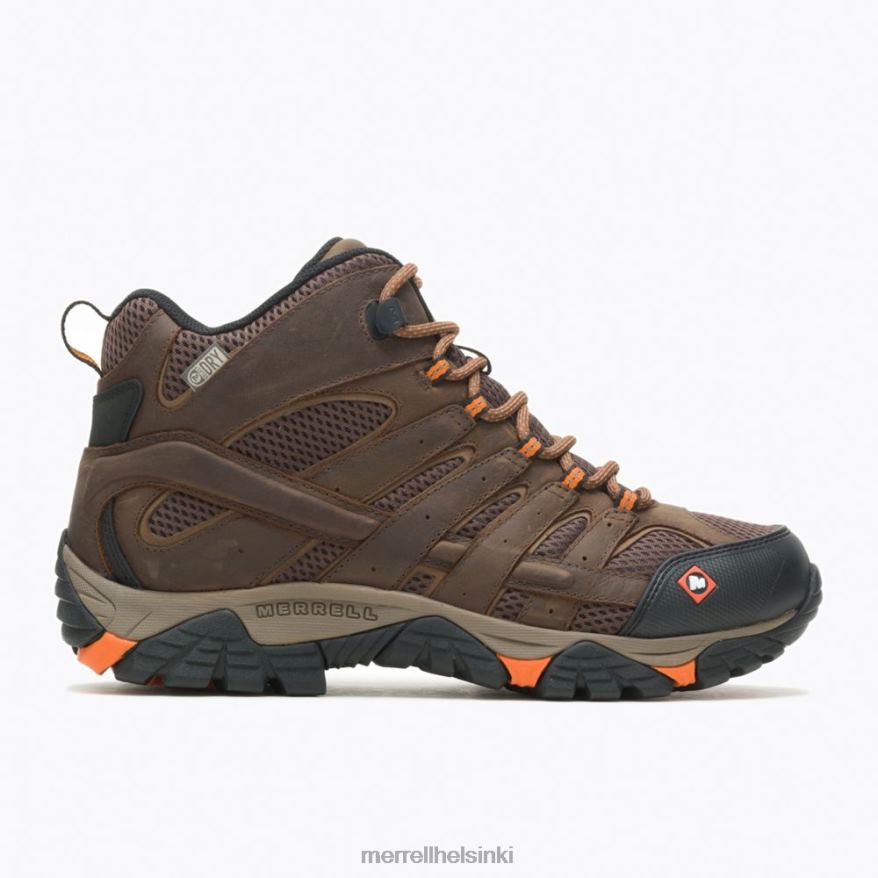 moab vertex mid vedenpitävä sr työsaapas leveä (j31239w) 20R00389 savi Merrell