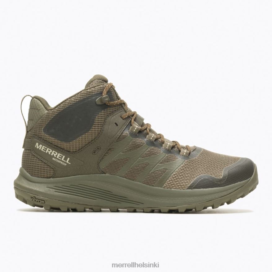 nova 3 mid tactical vedenpitävä saappaat (j005053) 20R00383 oliivi Merrell