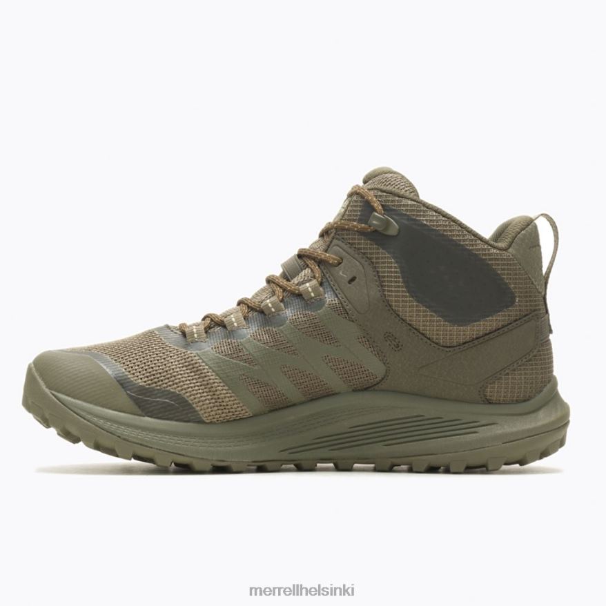 nova 3 mid tactical vedenpitävä saappaat (j005053) 20R00383 oliivi Merrell