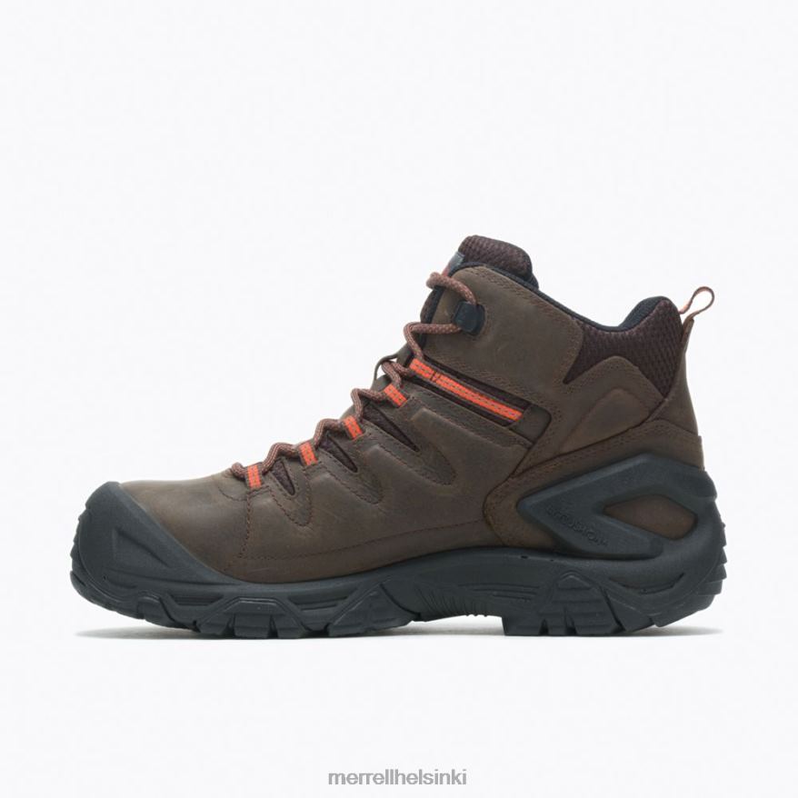 strongfield-nahkainen 6\" vedenpitävä työsaappaat (j099341) 20R00716 espresso Merrell