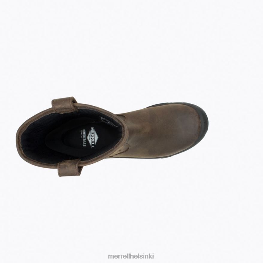 strongfield-nahkaveto vedenpitävässä työsaappaat (j099315) 20R00452 espresso Merrell