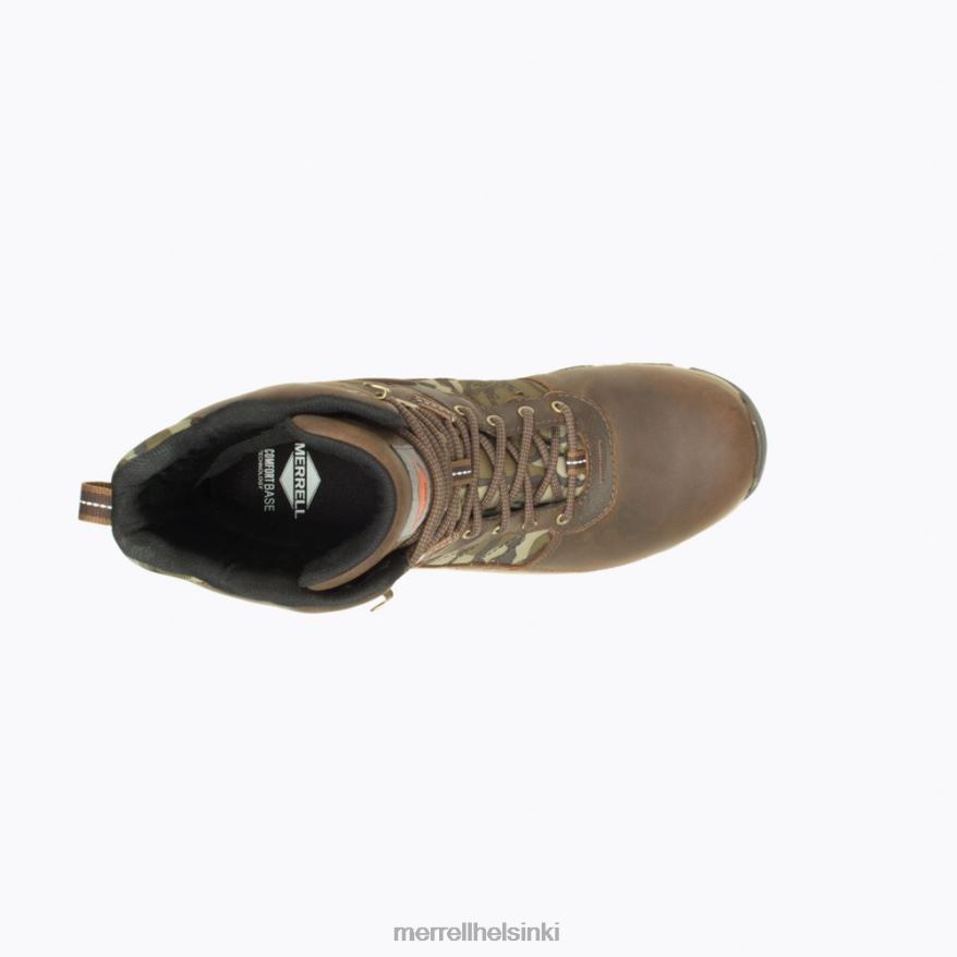 moab 2 timber 8\'\' lämpövesitiivis (j004643) 20R00657 toffee/tammi Merrell