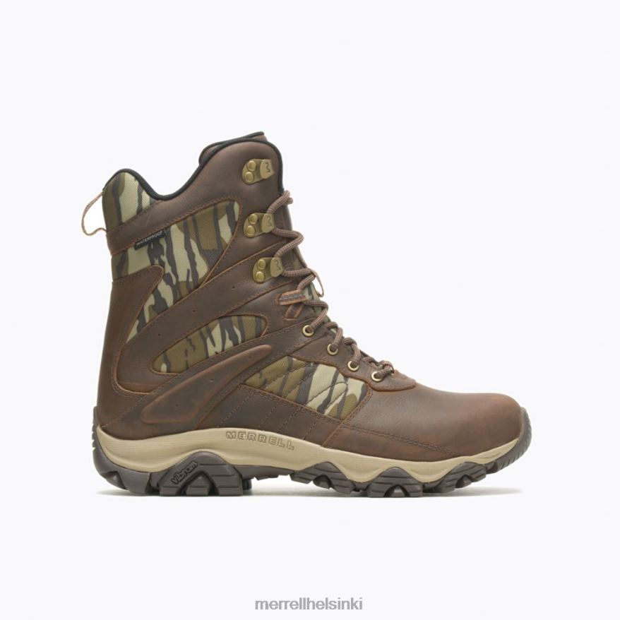 moab 2 timber 8'' vedenpitävä (j004647) 20R00636 toffee/tammi Merrell