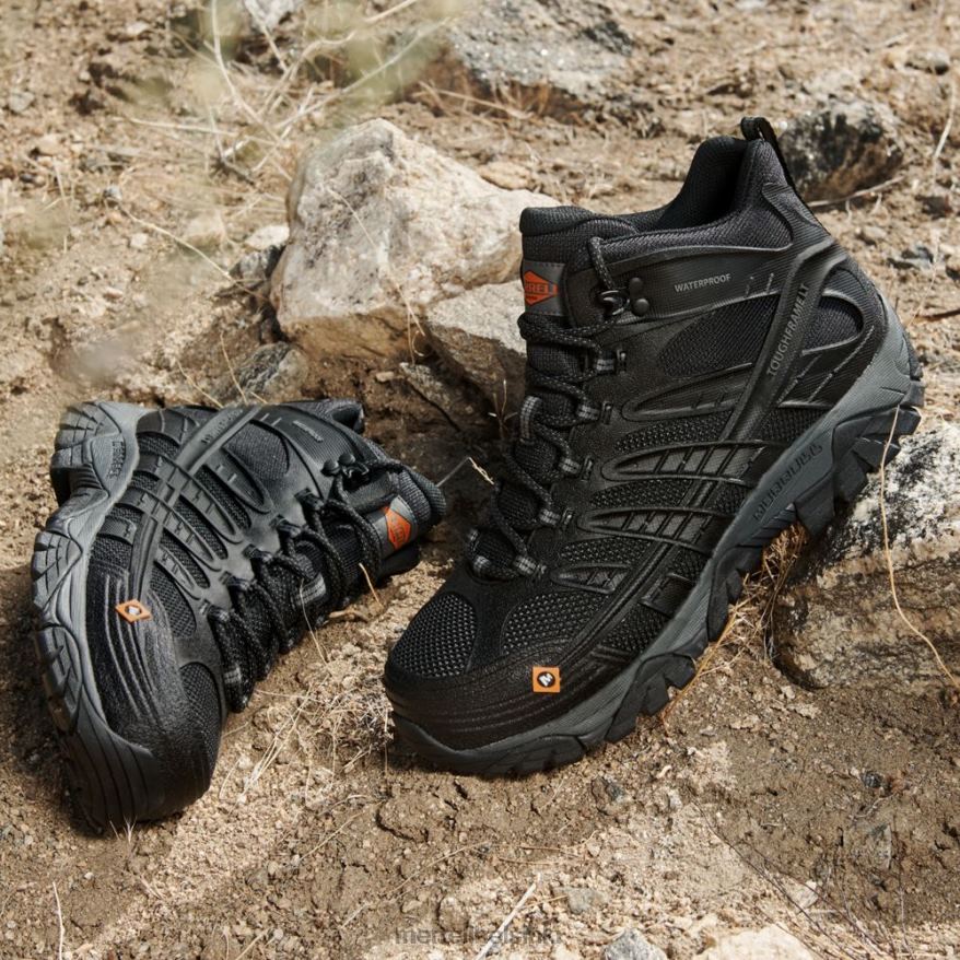 moab nopeus mid vedenpitävä hiilikuitu leveä (j099429w) 20R00342 musta Merrell