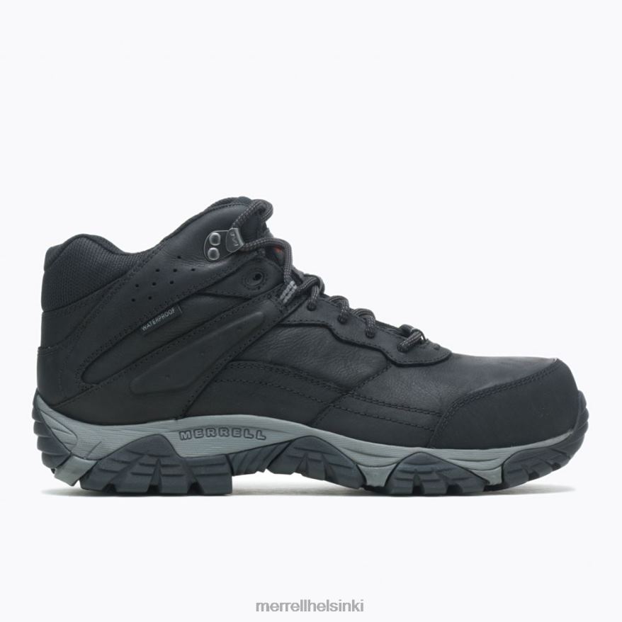 moab seikkailu mid vedenpitävä hiilikuitu leveä (j004631w) 20R00495 musta Merrell