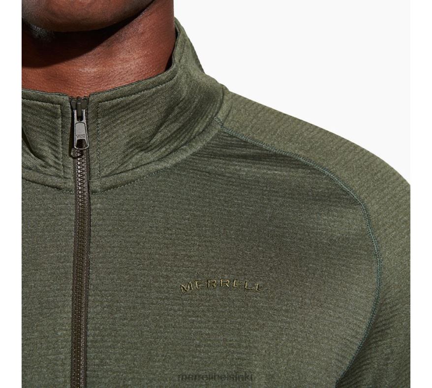 geotex 1/4 zip (jms26326-327) 20R00415 pölyinen oliivi kanerva Merrell