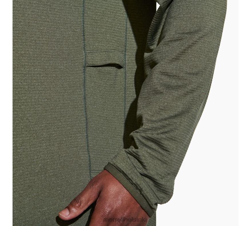 geotex 1/4 zip (jms26326-327) 20R00415 pölyinen oliivi kanerva Merrell