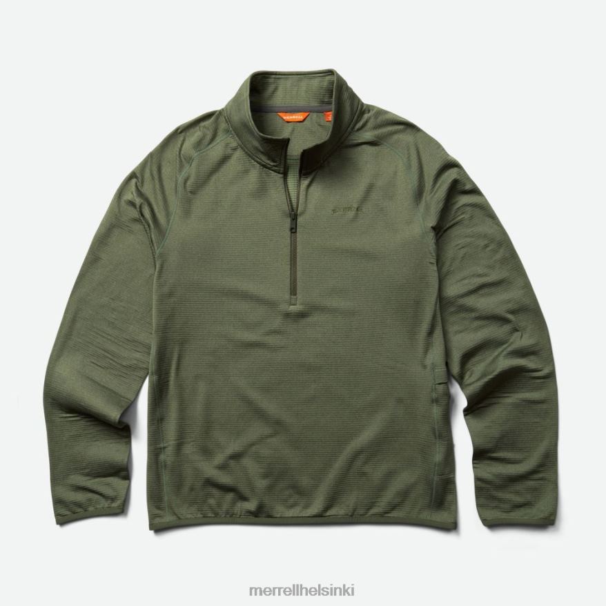 geotex 1/4 zip (jms26326-327) 20R00415 pölyinen oliivi kanerva Merrell