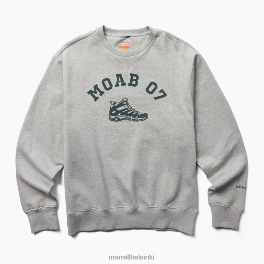 moab 07 crew kaula -fleece (jmf26621-050) 20R00322 harmaa kanerva Merrell