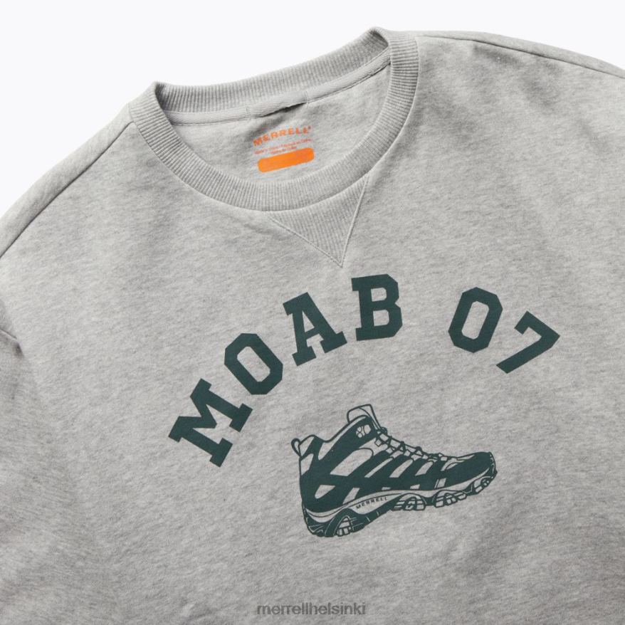 moab 07 crew kaula -fleece (jmf26621-050) 20R00322 harmaa kanerva Merrell