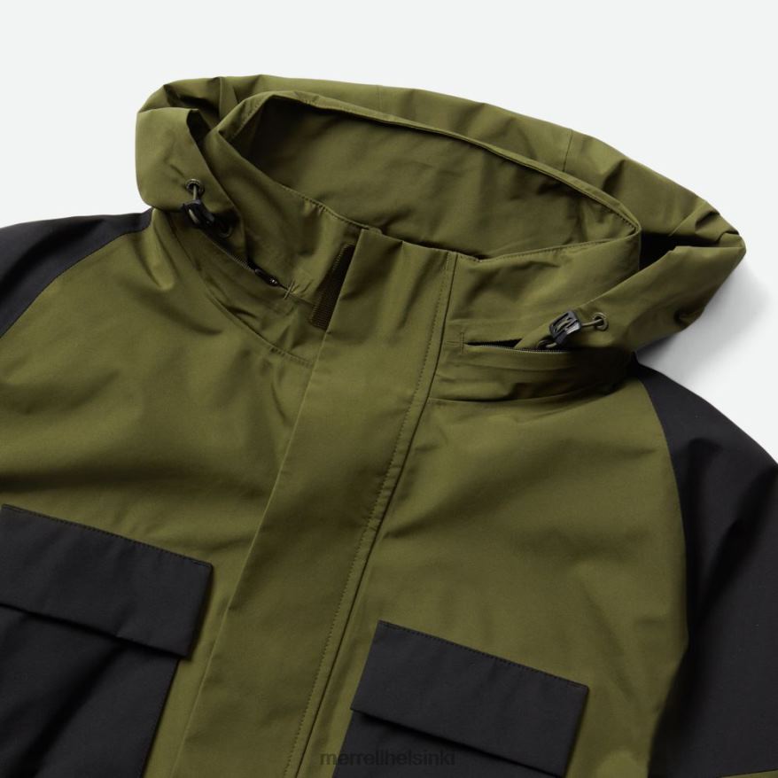 gore-tex cargo pocket -parka (jmf26677-326) 20R00797 pölyinen oliivi Merrell