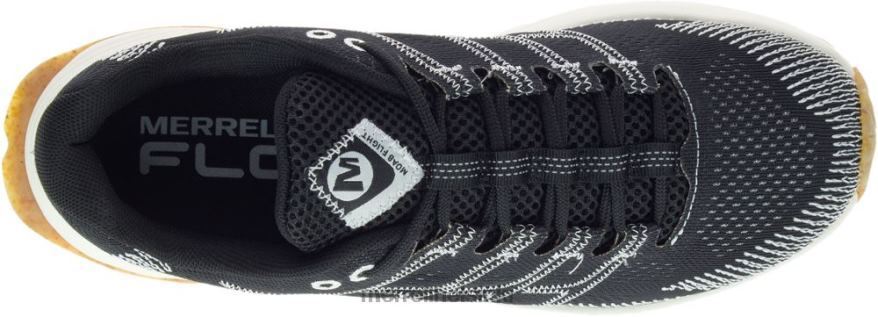 Moab flight eco dye leveä (j067092w) 20R00674 musta valkoinen Merrell