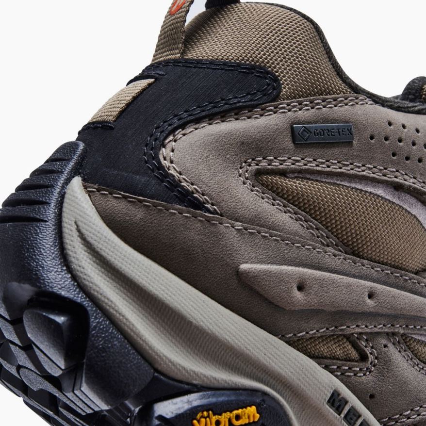 moab 3 smooth mid gore-tex (j036440) 20R001149 brindle Merrell