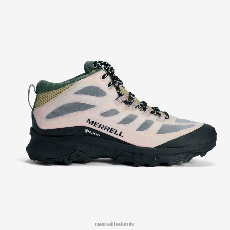 moab nopeus mid gore-tex x hikinen betty (j500228) 20R001339 valkoinen/vaaleanpunainen Merrell