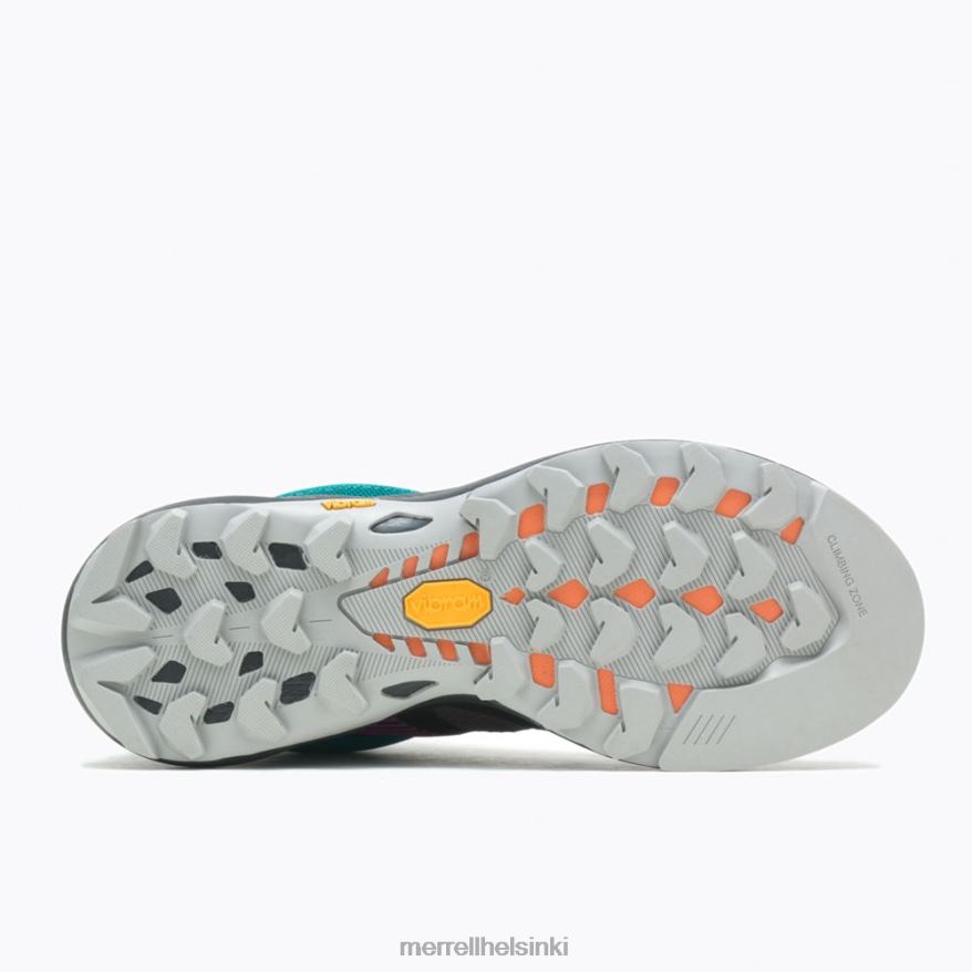 mqm 3 mid gore-tex (j135528) 20R001167 mandariini/sinivihreä Merrell