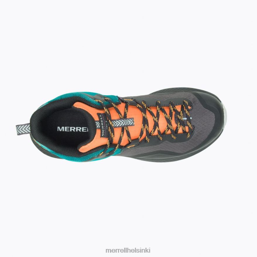 mqm 3 mid gore-tex (j135528) 20R001167 mandariini/sinivihreä Merrell