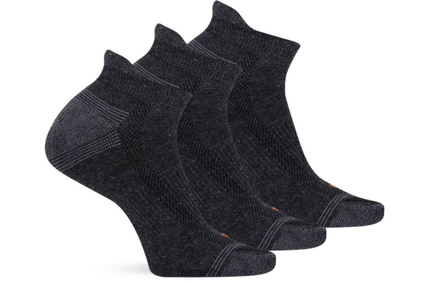 kierrätetty low cut tab sukka 3 pakkaus (jsf24606-012) 20R00359 musta Merrell