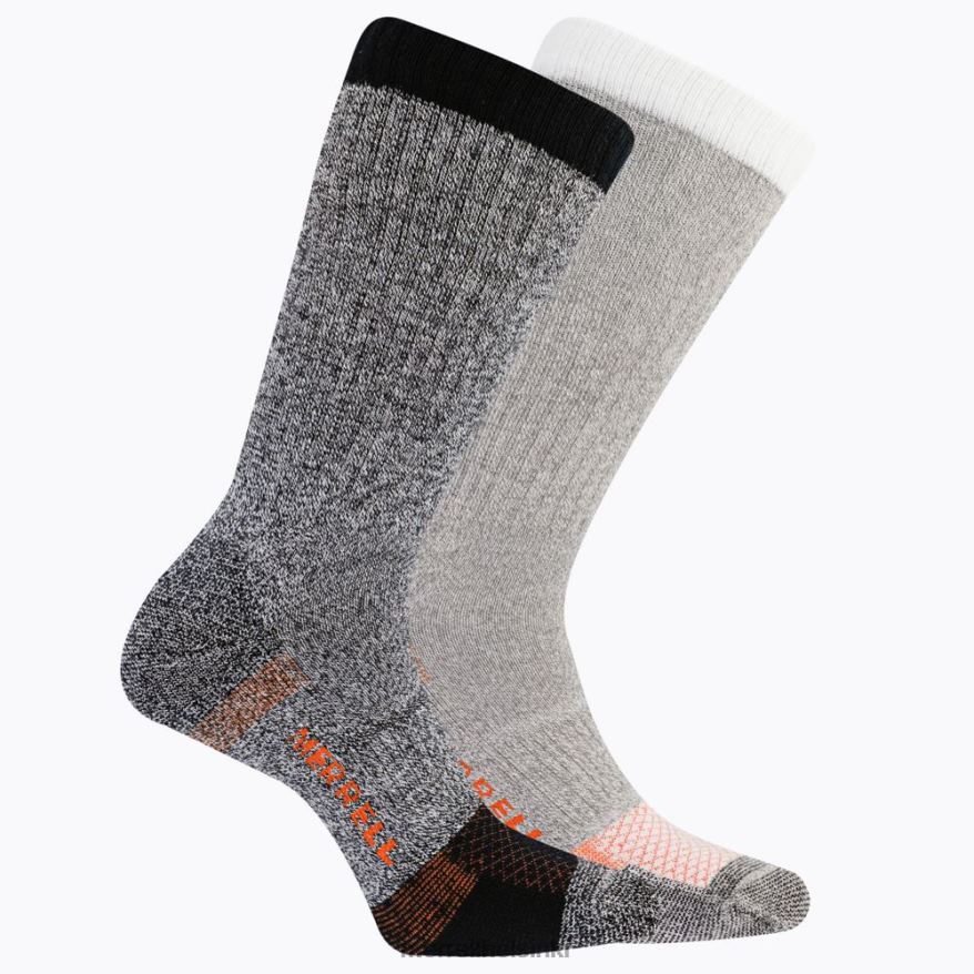 luja teräskärkinen miehistön sukka 2 kpl (jss26717-012) 20R00316 charcoal asst. Merrell